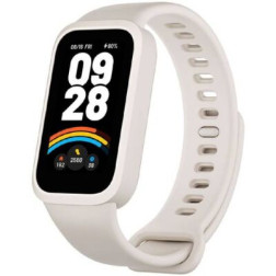 Xiaomi Smart Band 9 Active Beige White – 50 Sport Modes & 18-Day Battery