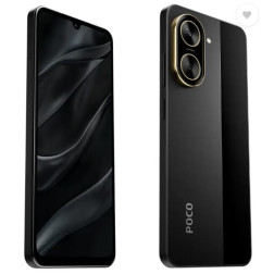 POCO C71_TD Black – 4GB RAM, 64GB, 6.71" HD+ Display, 5000mAh