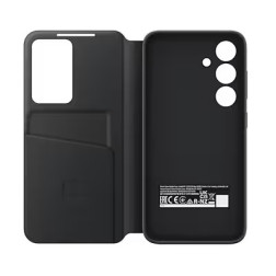 Smart Cover S24 Wallet Case Black – Elegant Protection & Card Holder