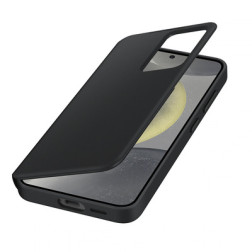 Smart Cover S24 Wallet Case Black – Elegant Protection & Card Holder