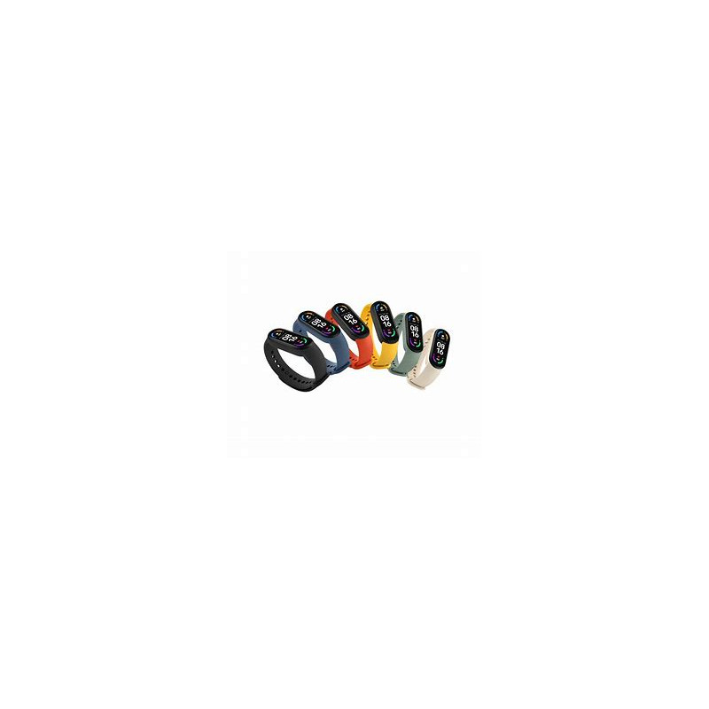 Mi Smart Band 6 Strap (3 pack) Black/Orange/Blue