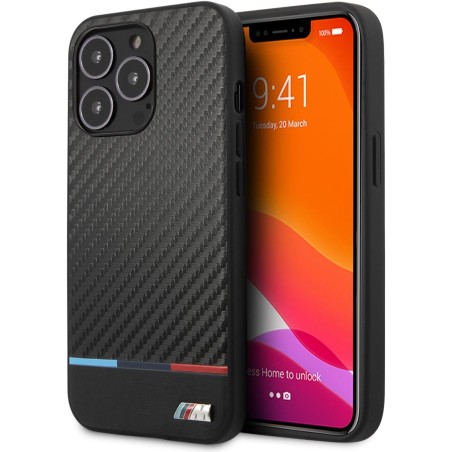 BMW IPHONE 14 PRO - PC/TPU BLACK MAFSAFE COMPATIBLE