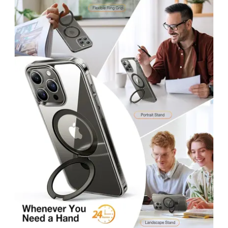 Torras UPRO Ostand Clear Series iPhone 15 Pro