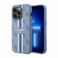 GUESS HC MAGSAFE 4G PRINTED STRIPES BLUE IP15 PRO