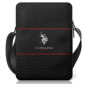 USPA TABLET BAG 8 STRIPEDH BLACK