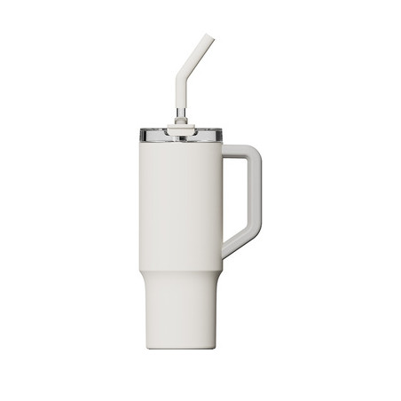 Xiaomi Straw Mug White – Portable & Leak-Proof