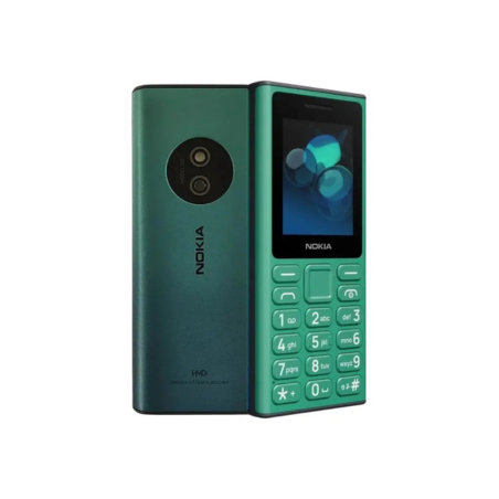 NOKIA 125 (2024) Green - Stylish Feature Phone | Long-Lasting Battery